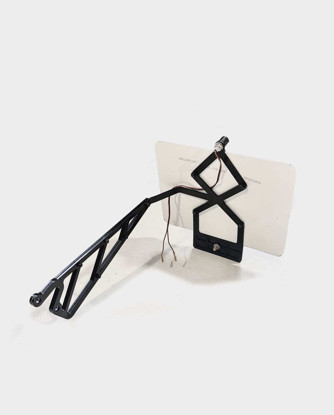 Soporte para matricula de moto custom bandit 650 gsf personalizado