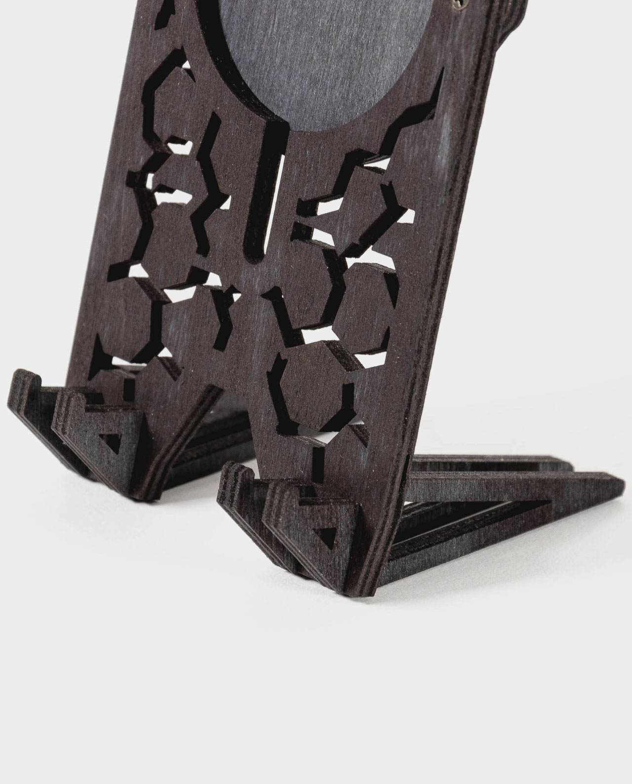 Soporte de madera para iPhone cargador magsafe no incluido