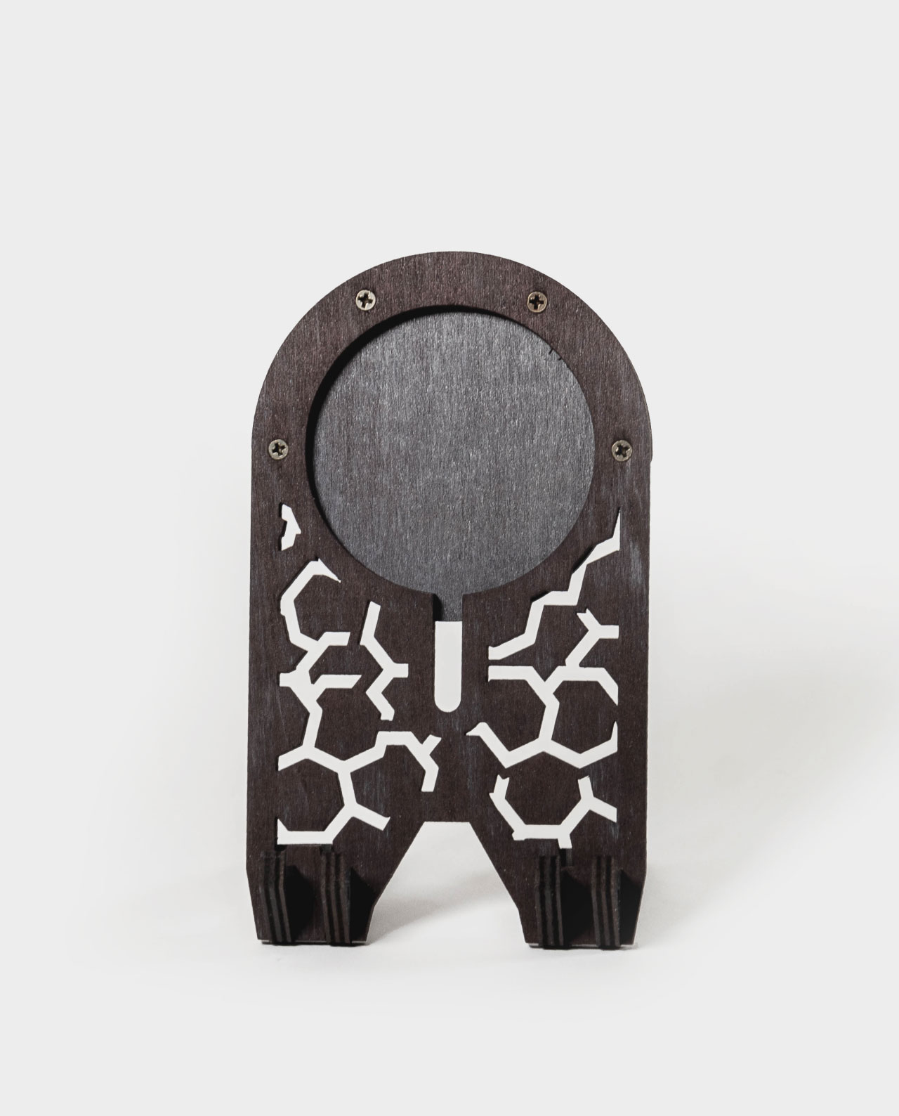 Soporte de madera para iPhone cargador magsafe no incluido