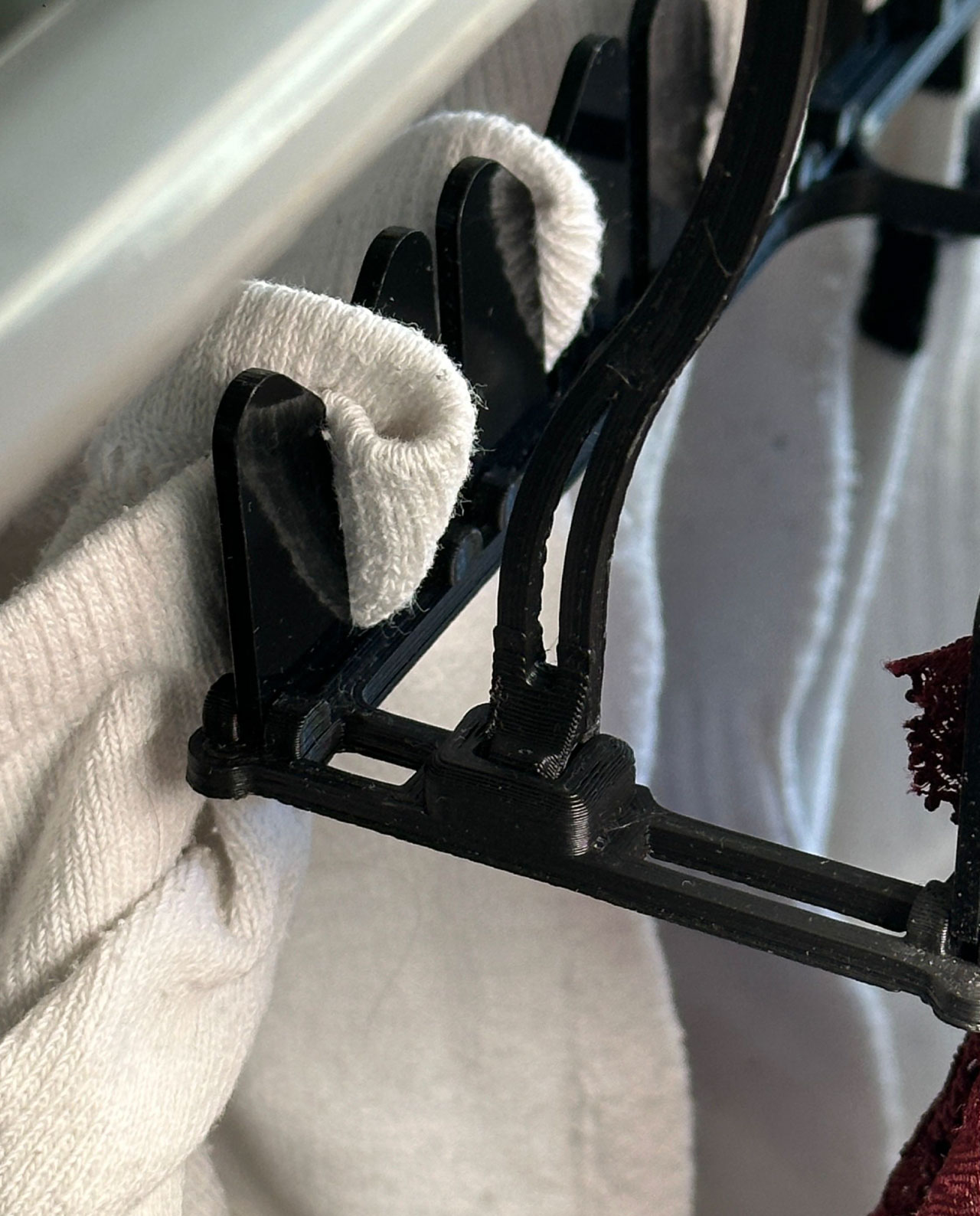 Perchero para ropa interior super rápido