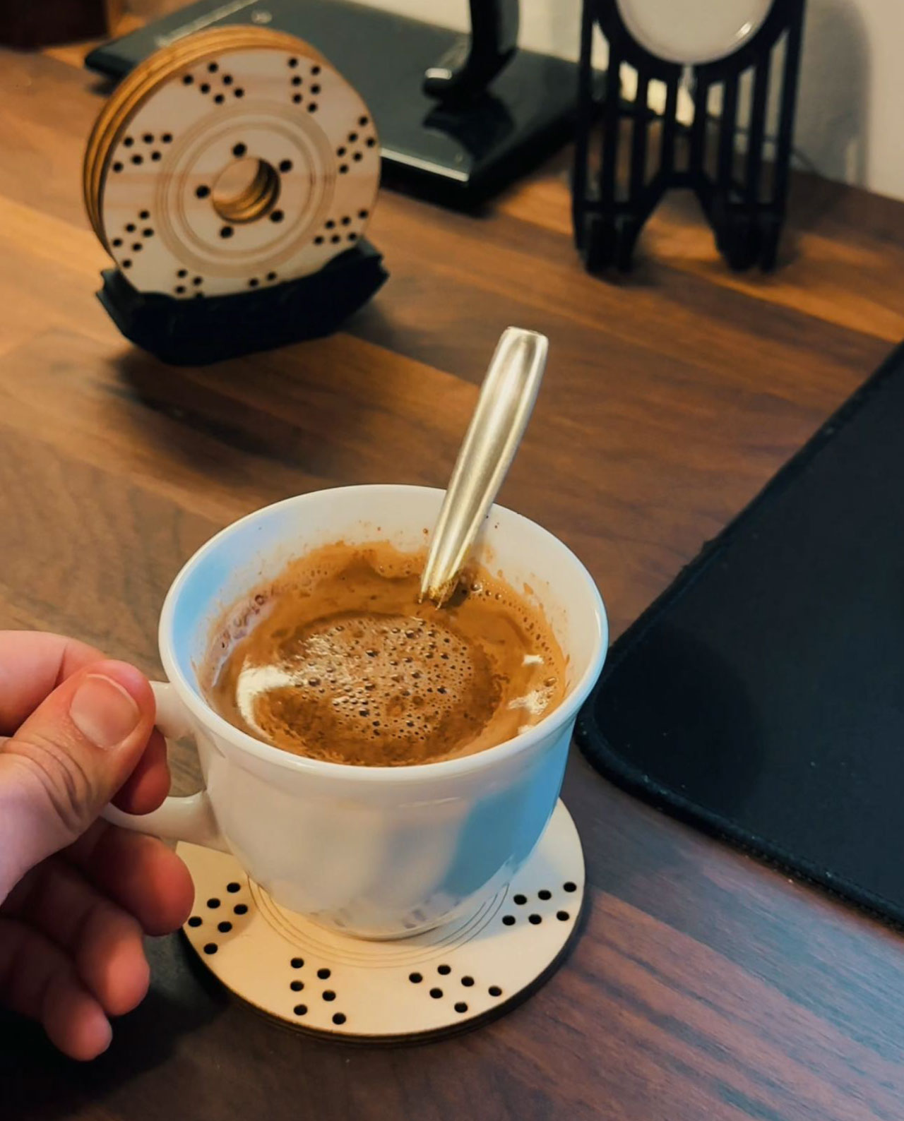 Posavasos disco de freno pinza coche - Imagen 4