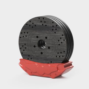 Posavasos disco freno madera