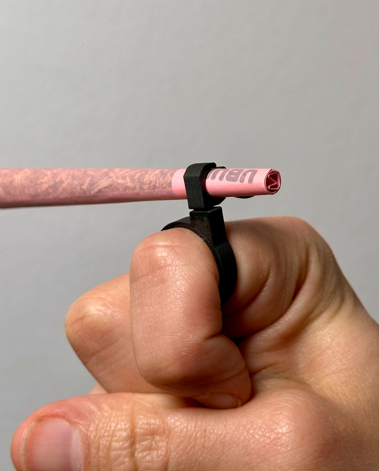 Anillo Portaporro, Soporte Manos Libres para Conos Pre Enrollados, Anillo Porta Cigarros, Cigarette Holder Ring, Joint Holder (Pack x 5 ud.) - Imagen 4