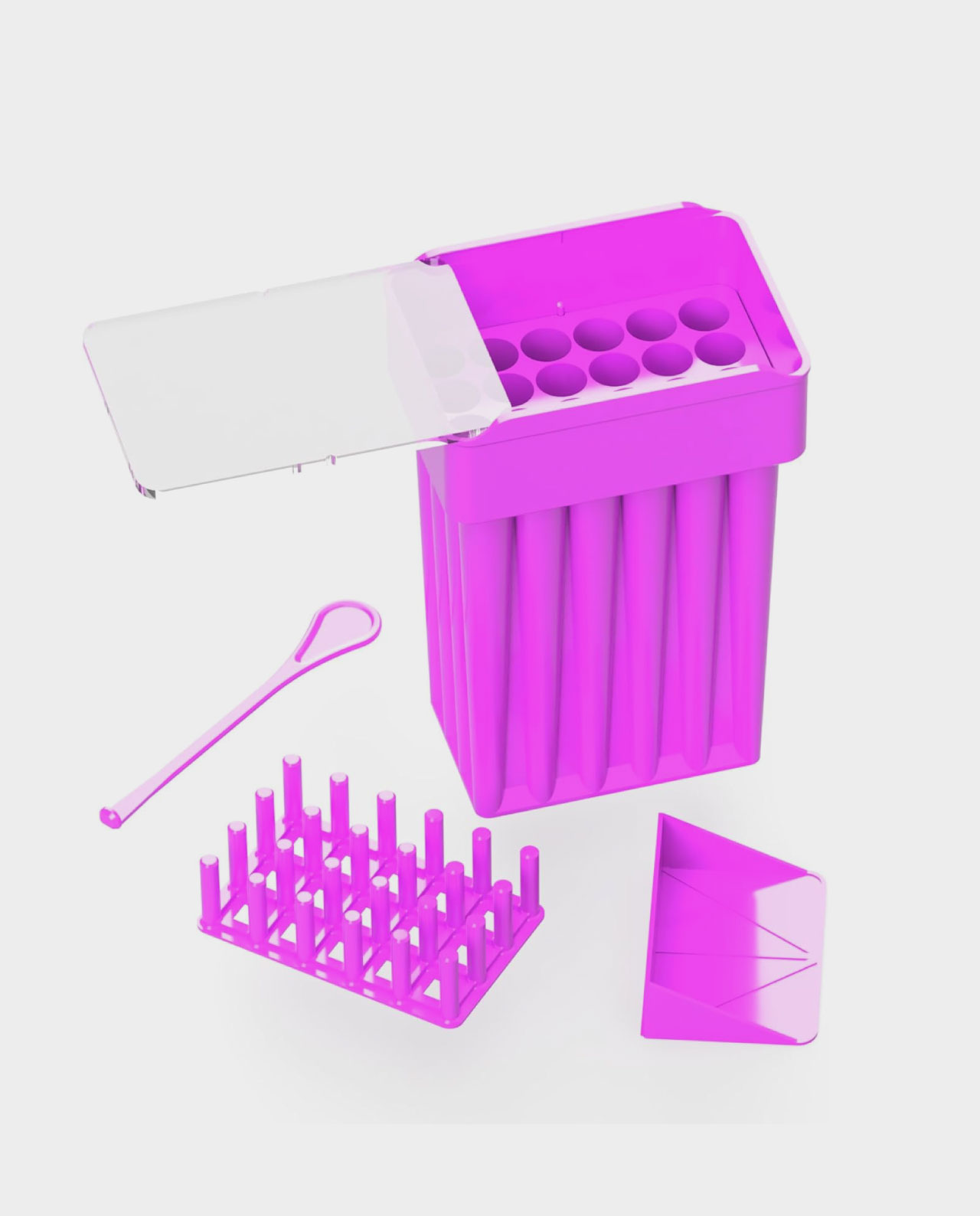 NIPRO 24 Cone Filling Machine | Herramienta para rellenar conos King Size 108 mm (Rosa)