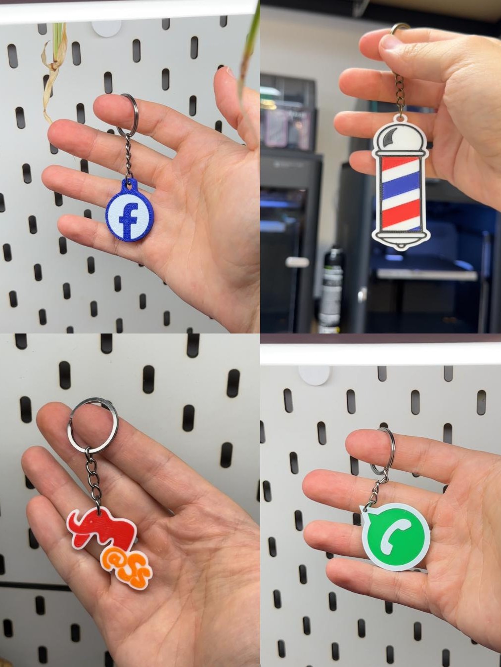 Llaveros personalizados bajo pedido