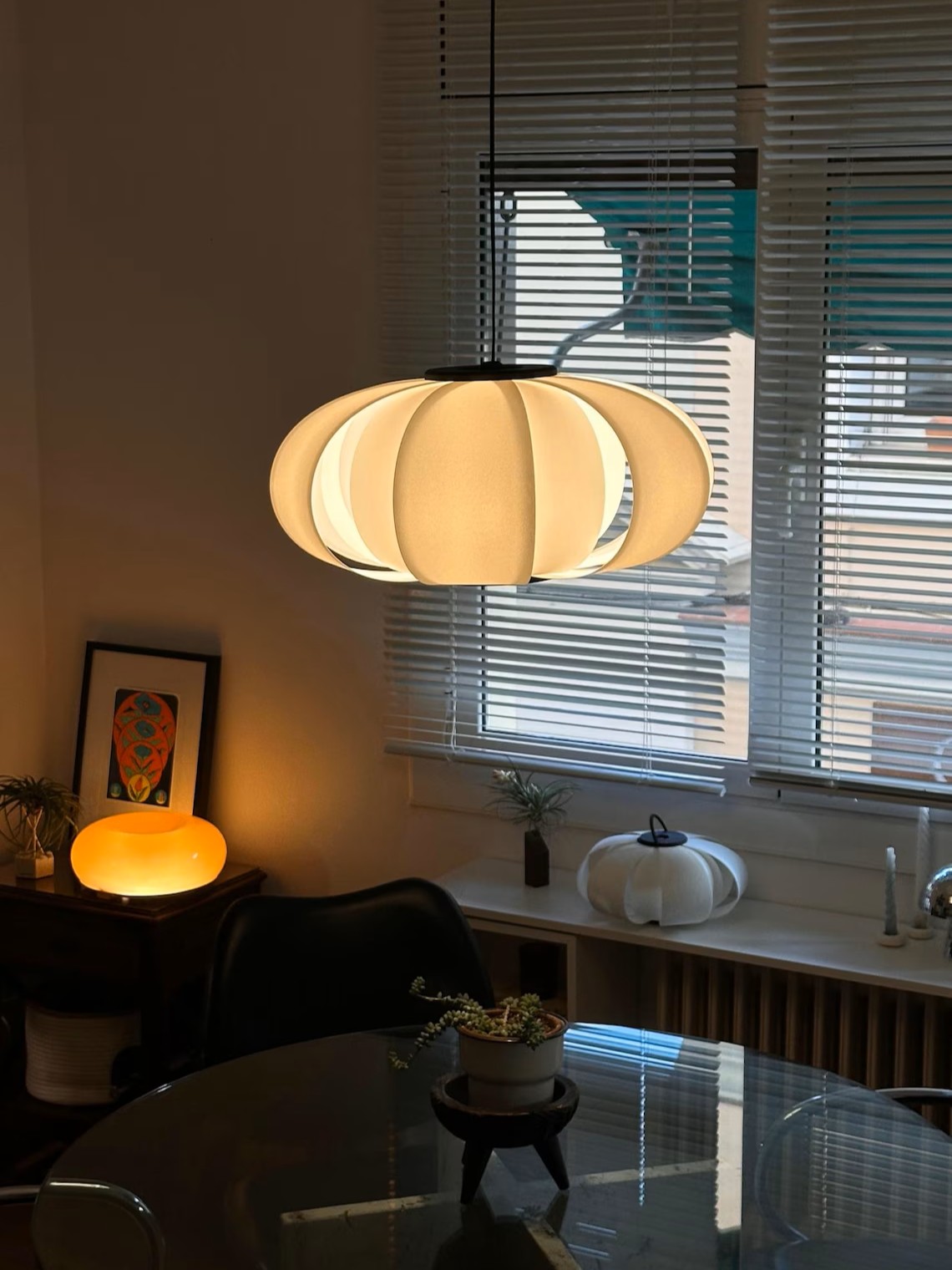 Lámpara de diseño impresa en 3D