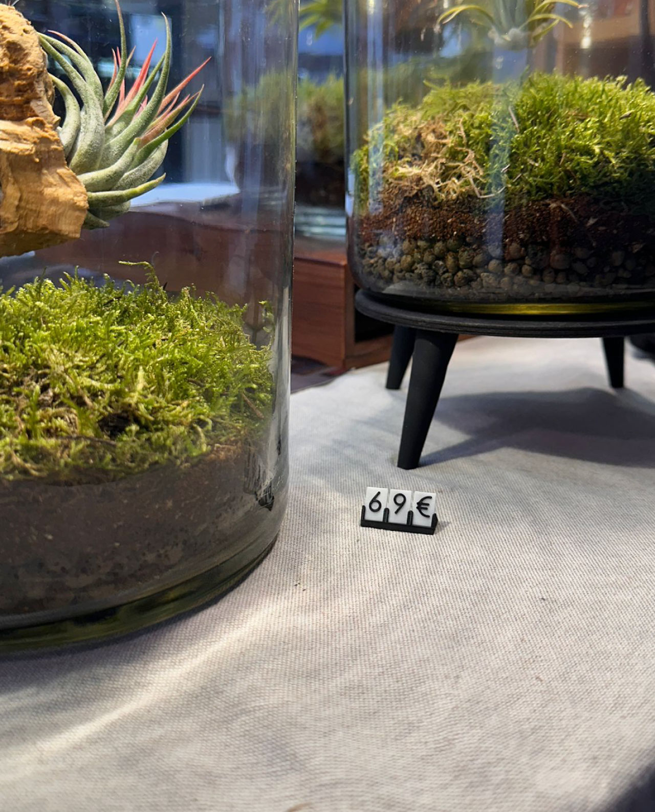 Cartel precios personalizables etiqueta o pantalla portaprecios | Card Price Stands - Imagen 2