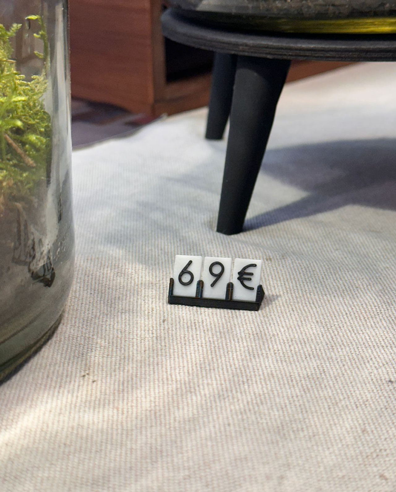 Cartel precios personalizables etiqueta o pantalla portaprecios | Card Price Stands - Imagen 3