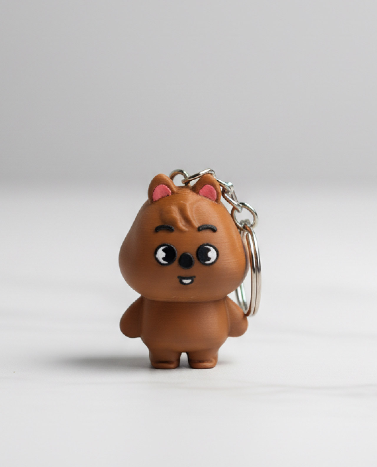 Llavero inspirado en SKZOO – Mascota estilo Quokka