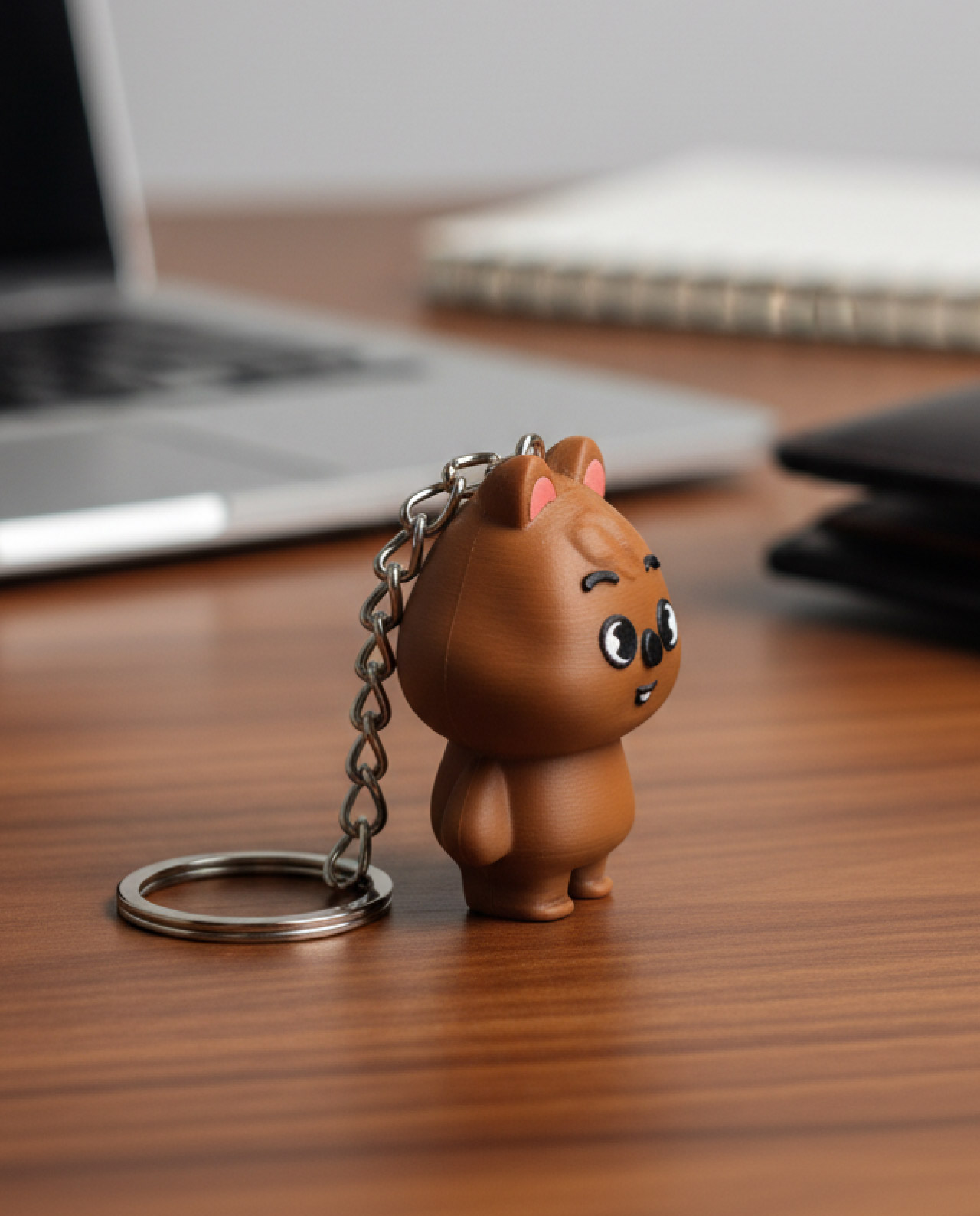 Llavero inspirado en SKZOO – Mascota estilo Quokka - Imagen 2